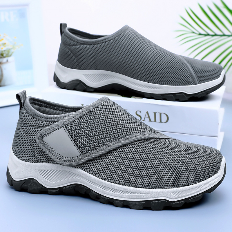 2026 New Summer Men's Mesh Sho - Men'S Shoes With Velcro recensione e prezzo