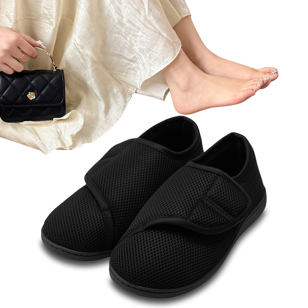 Unisex Diabetic Shoes Wide Wal - Men'S Shoes With Velcro recensione e prezzo