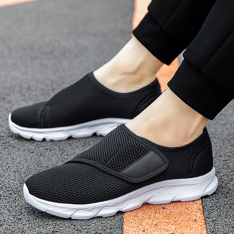 Men Orthopedics Wide Feet Swol - Men'S Shoes With Velcro recensione e prezzo