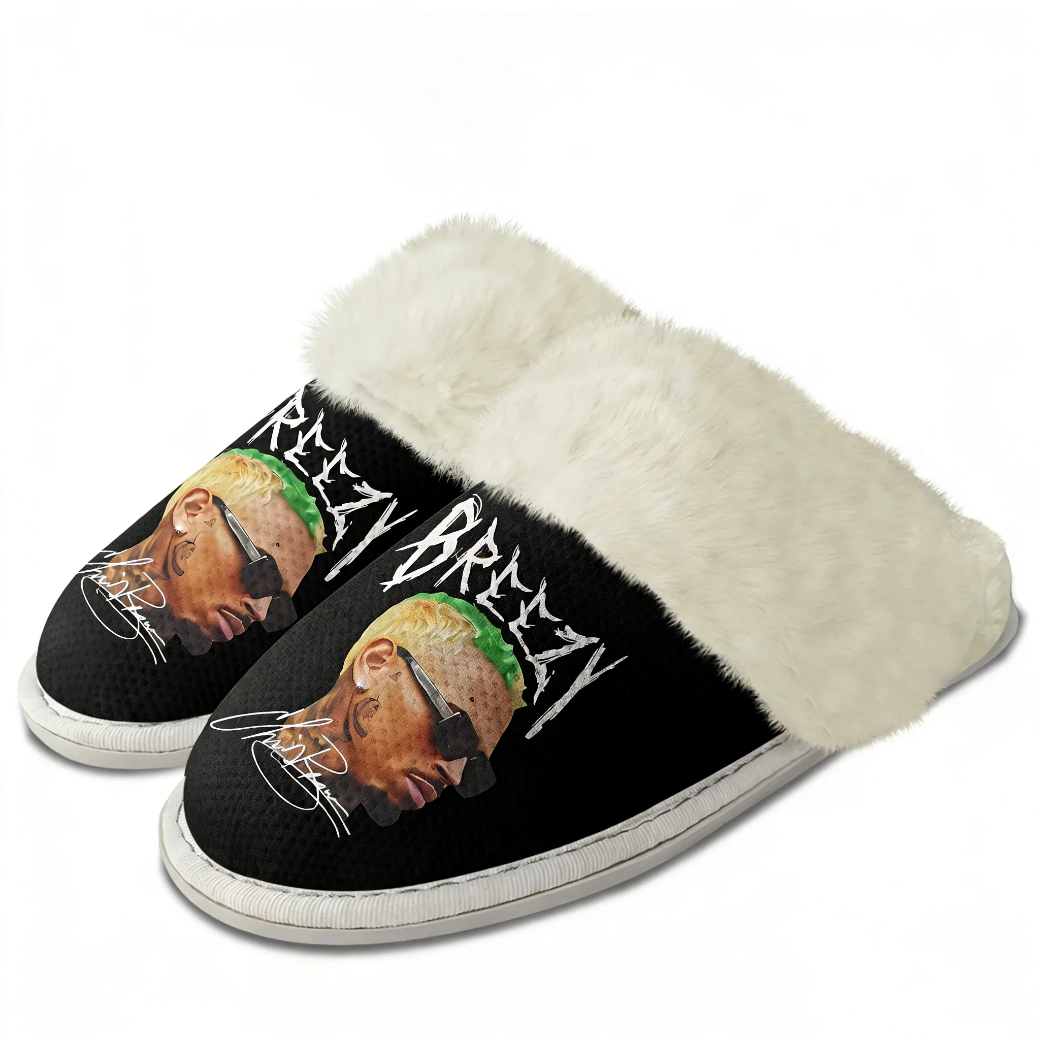 Chris Brown Plush Slippers Kee - Men Shoes For Winter recensione e prezzo