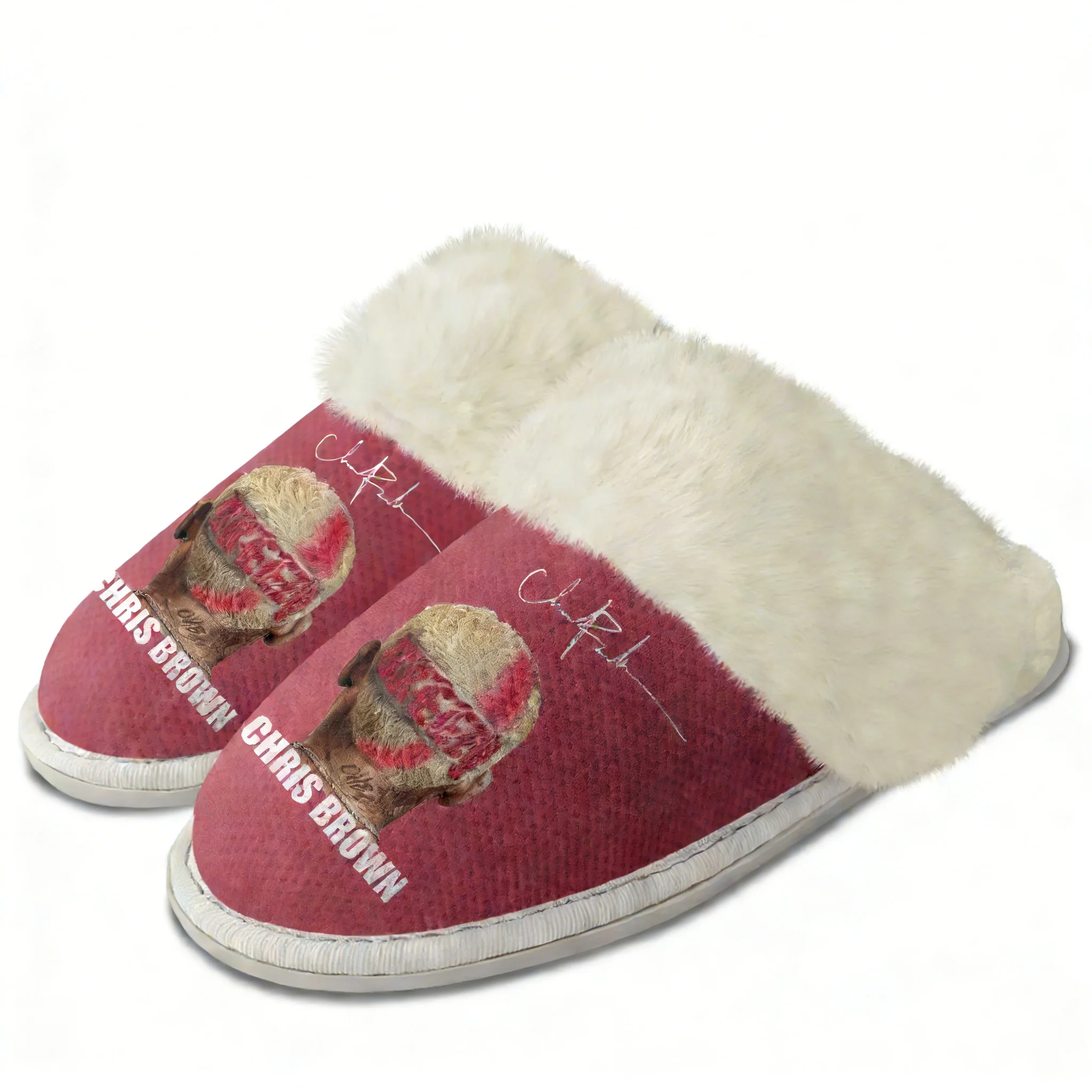Chris Brown Plush Slippers Kee - Men Shoes For Winter recensione e prezzo