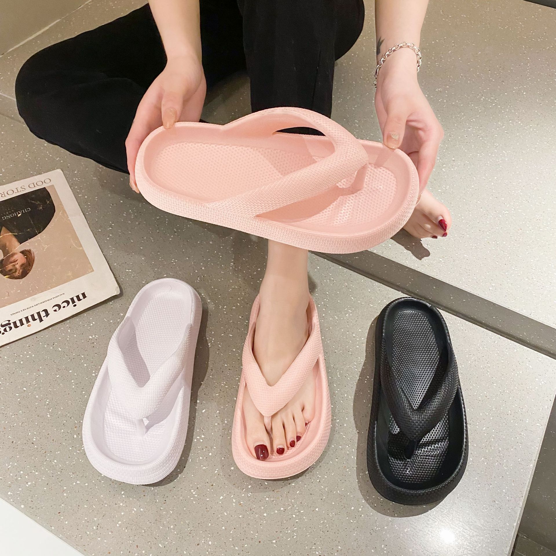 Women's Flip Flops Flat Platfo - Flip Flop Beach Men recensione e prezzo