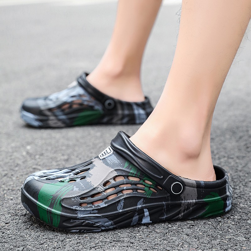 Men's Summer Camouflage Graffi - Men'S Shoes With Velcro recensione e prezzo