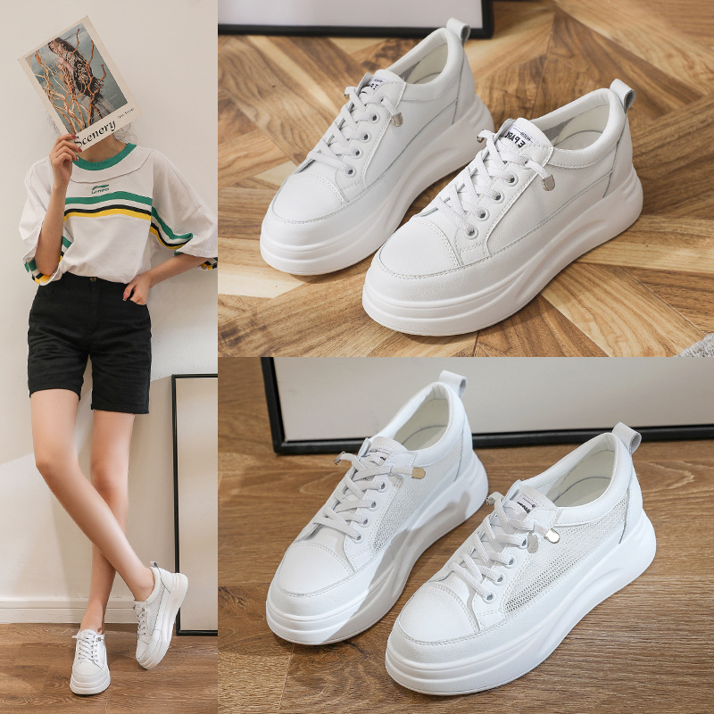 Women's Genuine Leather Mesh W - Casual Sneaker Low recensione e prezzo