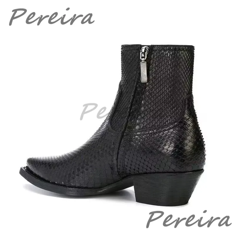 Trendy Snake Patterned Chelsea - Men Shoes Boss recensione e prezzo