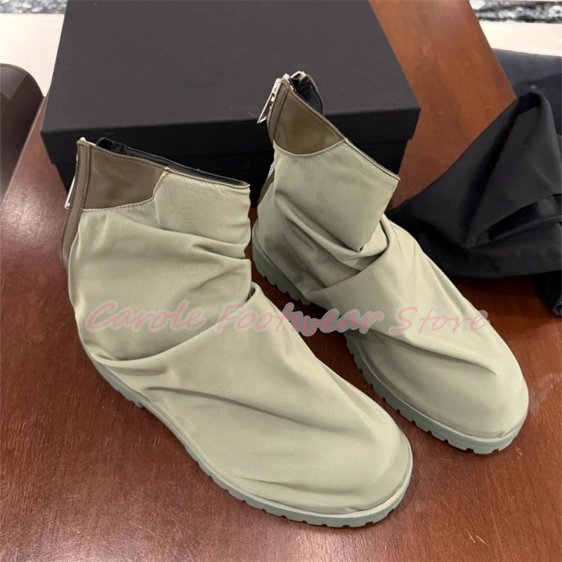 Pleated Nylon Cloth High Top M - Men'S Shoes With Height Increase recensione e prezzo