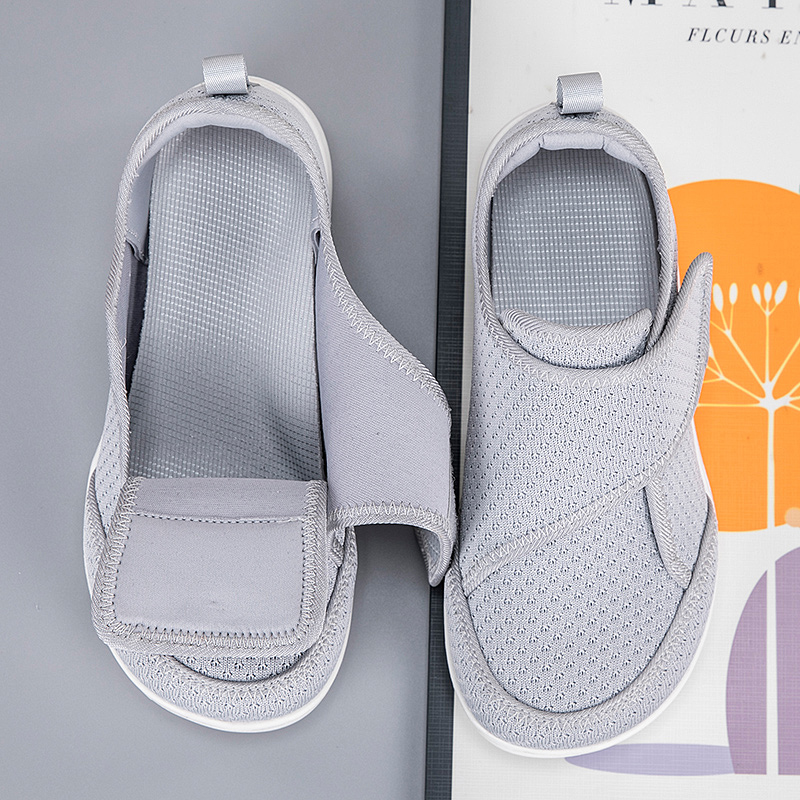 Men Women Open Shoes for Elder - Men'S Shoes With Velcro recensione e prezzo
