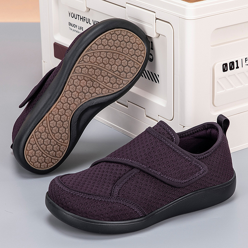 Men Women Open Shoes for Elder - Men'S Shoes With Velcro recensione e prezzo