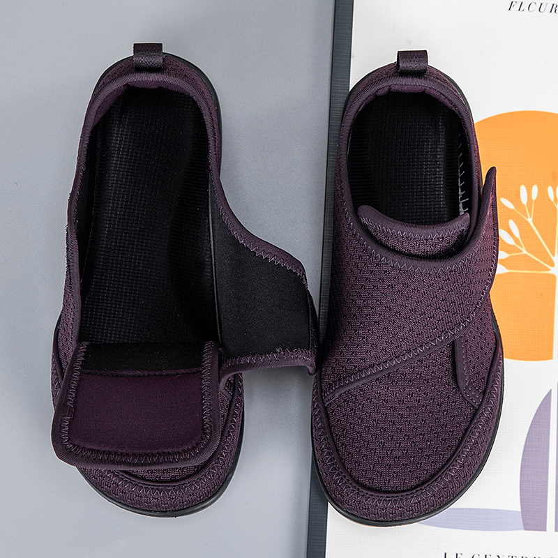 Men Women Open Shoes for Elder - Men'S Shoes With Velcro recensione e prezzo