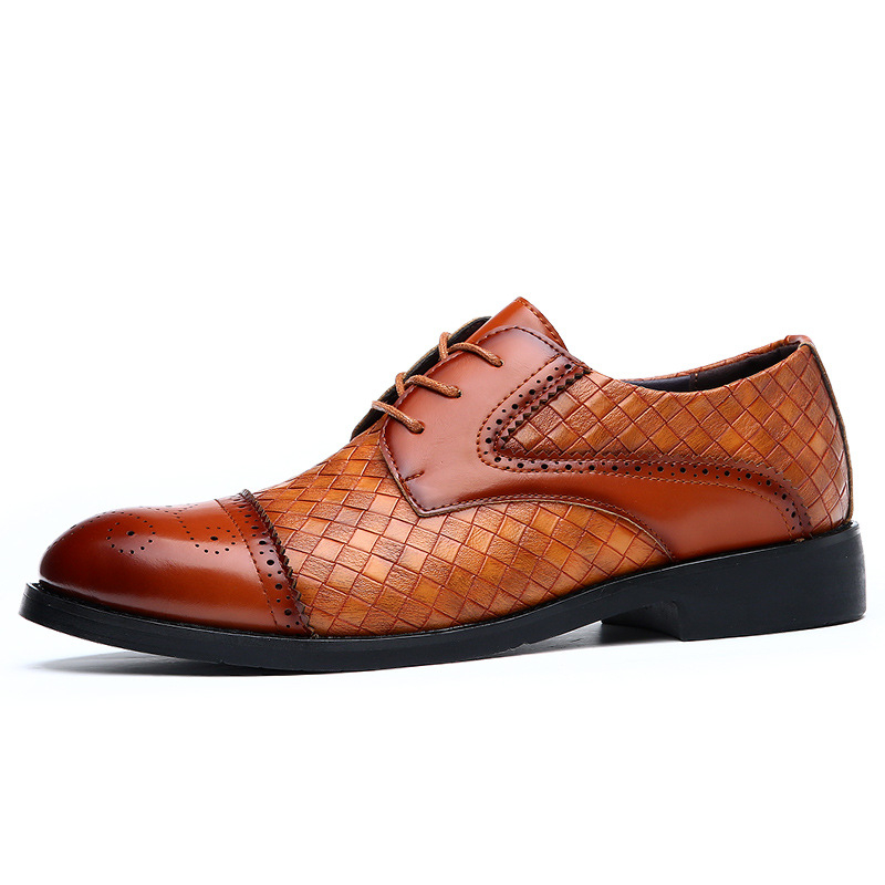 Mens Navy Blue Woven Pattern C - Men'S Shoes Navy Blue recensione e prezzo