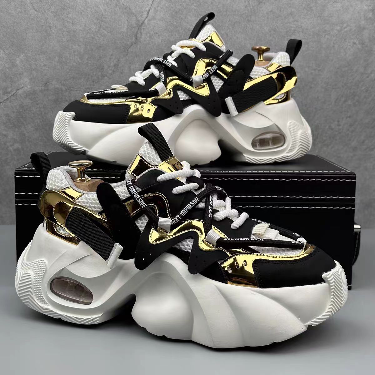 New Dad Shoes Color-blocked Ca - Men Shoes Boss recensione e prezzo