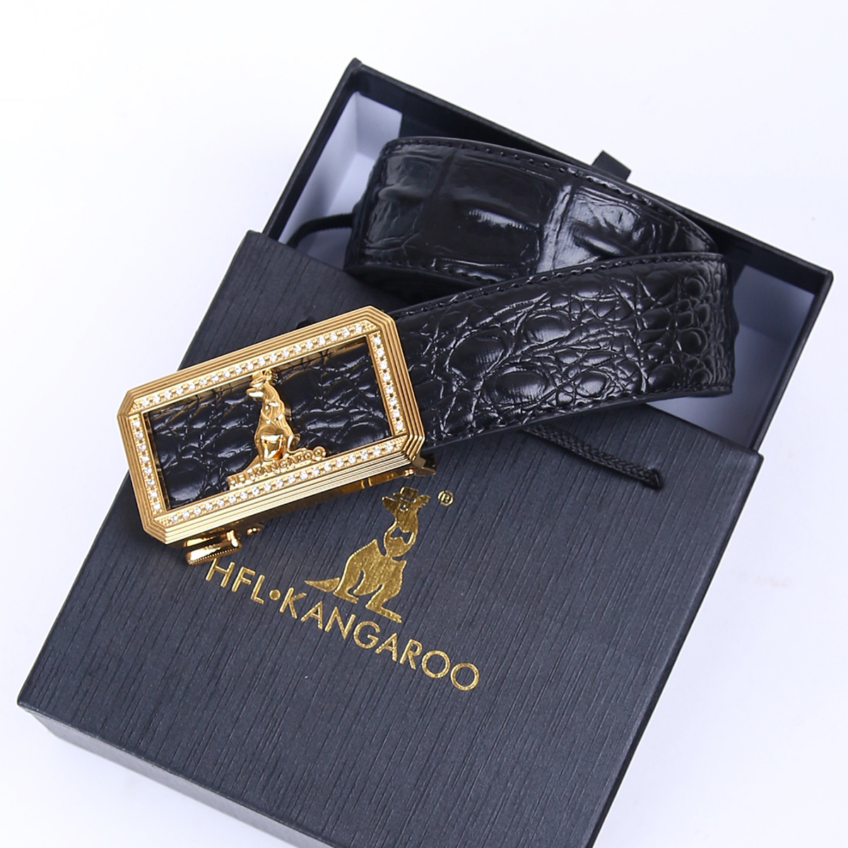 Luxury Gold Plated Rhinestone  - Men'S Shoes With Velcro recensione e prezzo
