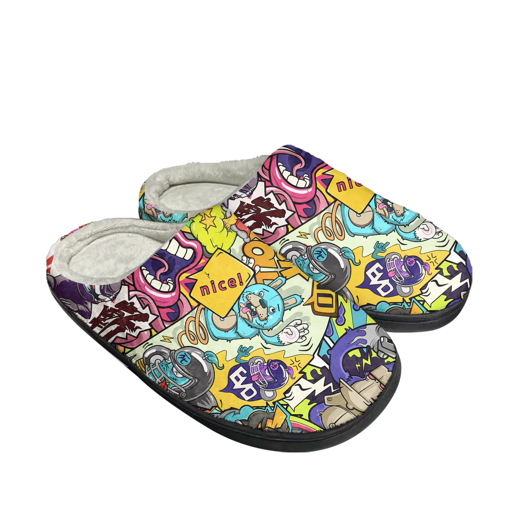 Street Art Graffiti Home Cotto - Men Shoes High recensione e prezzo