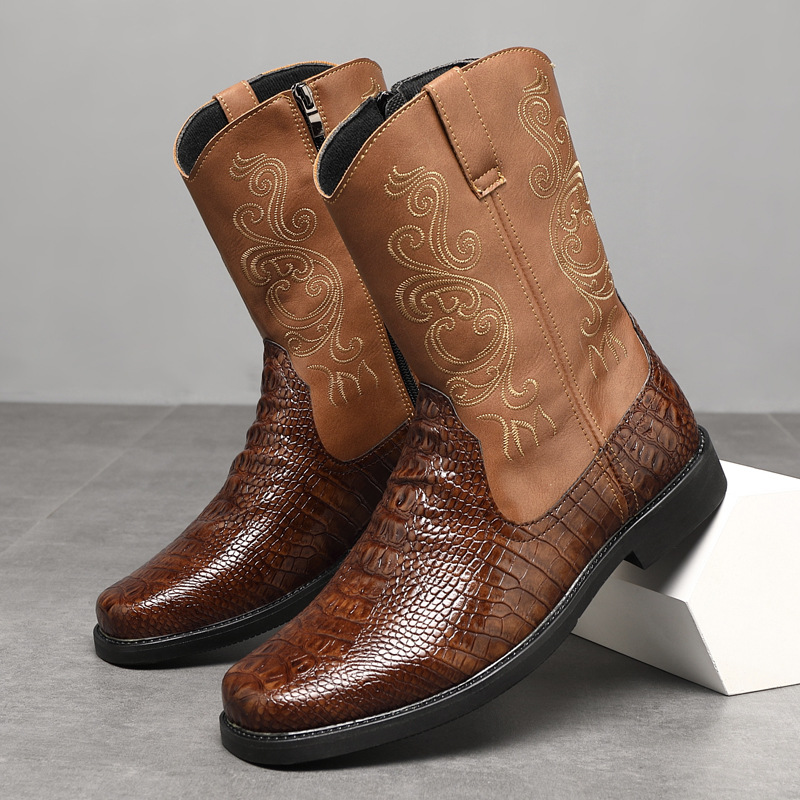 Men's Wide Width Tall Cowboy B - Men'S Shoes With Wide Toe Box recensione e prezzo