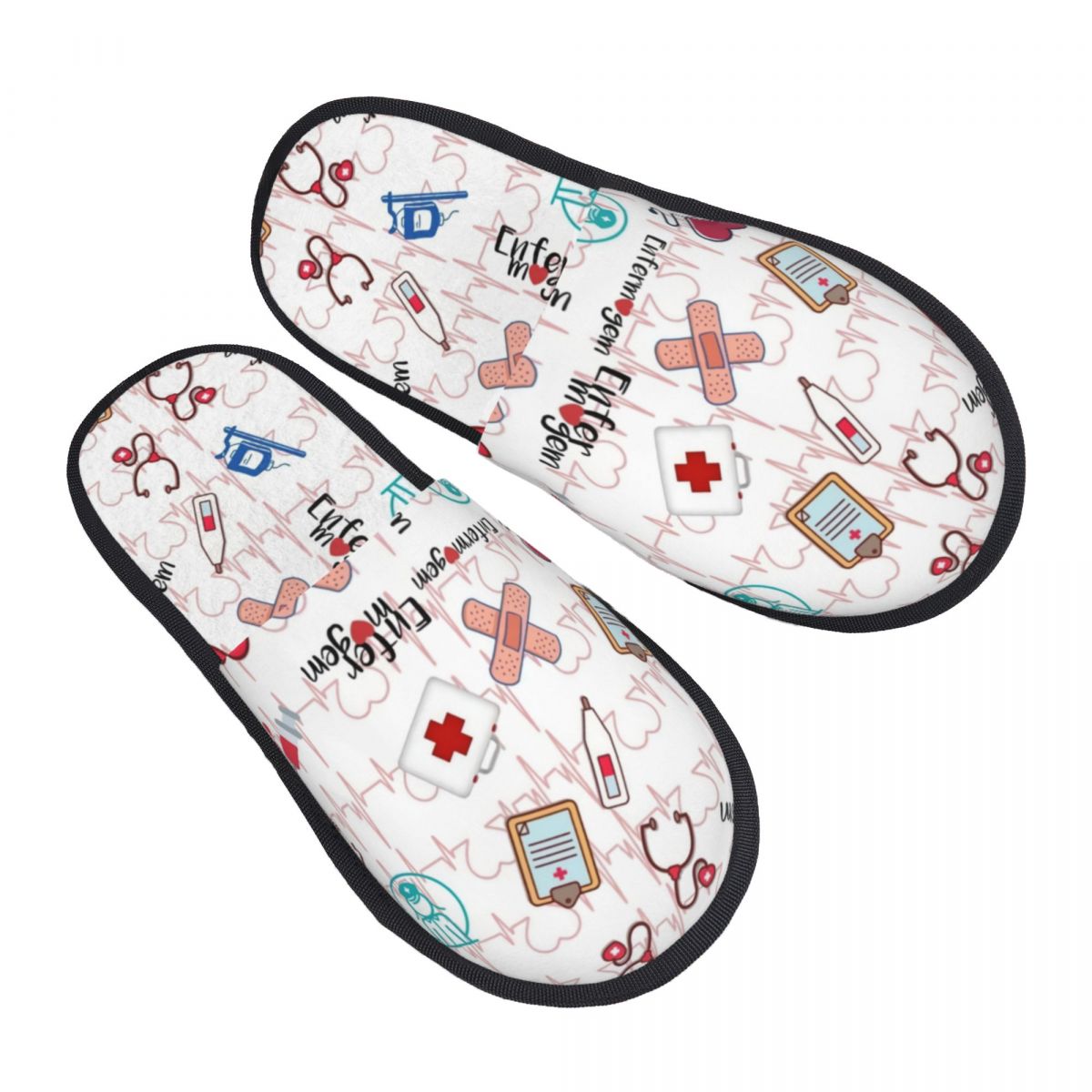 Print Heartbeat And Stethoscop - Men Shoes For Winter recensione e prezzo