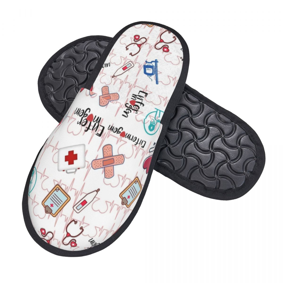 Print Heartbeat And Stethoscop - Men Shoes For Winter recensione e prezzo