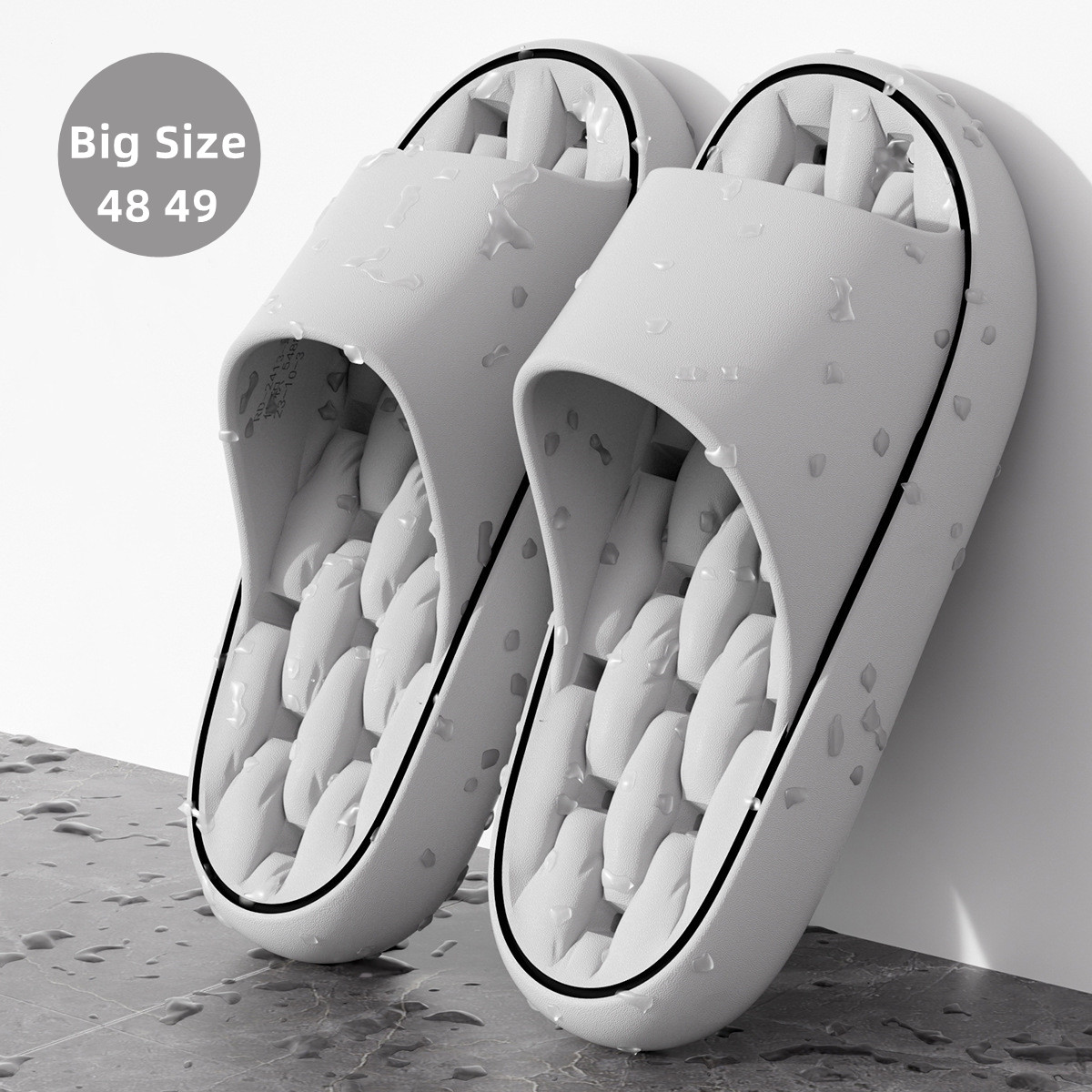 Big Size 48 49 Bathroom Slippe - Flip Flop Beach Men recensione e prezzo
