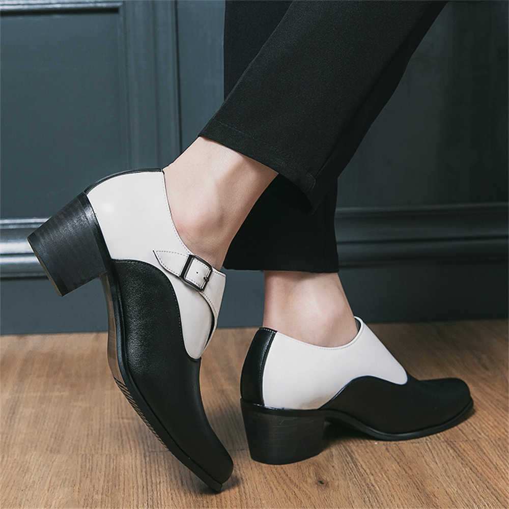 Normal Leather Ballroom Dancin - Men Shoes High recensione e prezzo