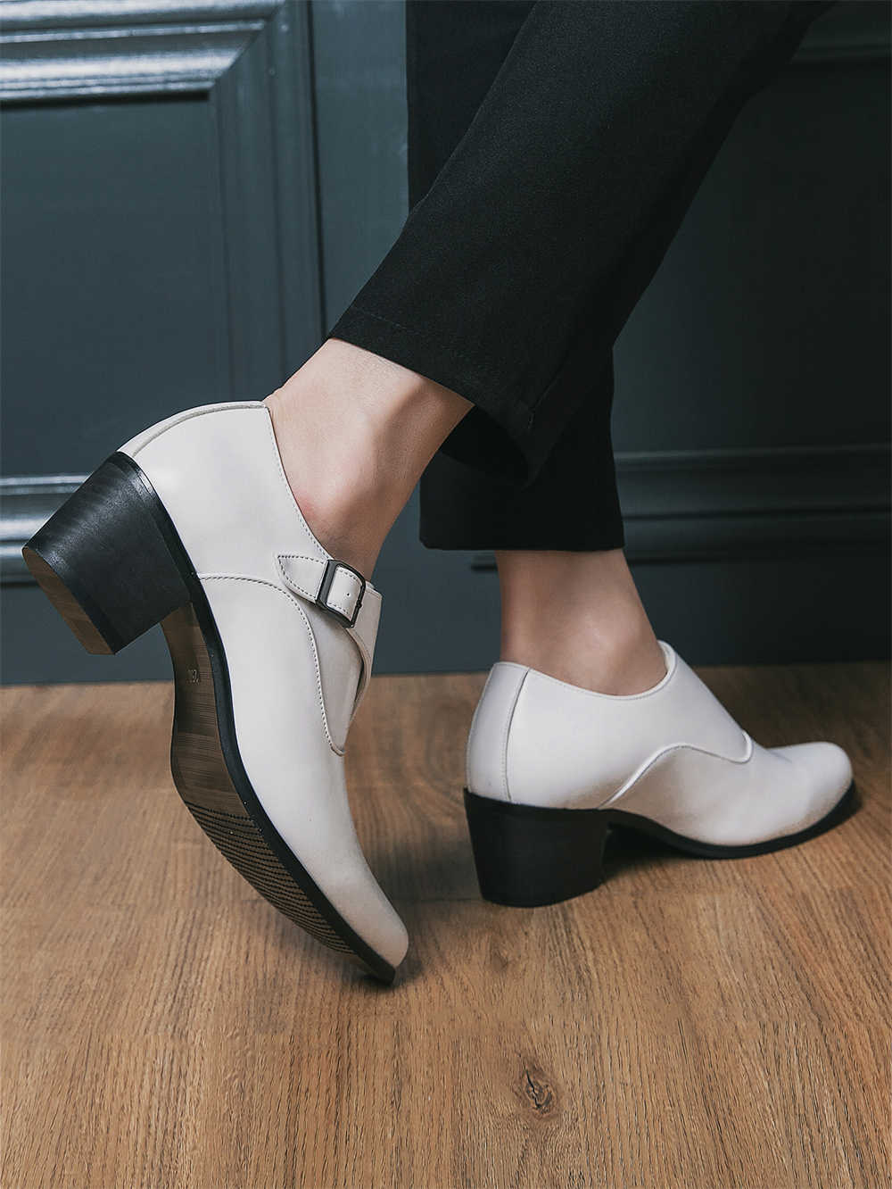 Normal Leather Ballroom Dancin - Men Shoes High recensione e prezzo