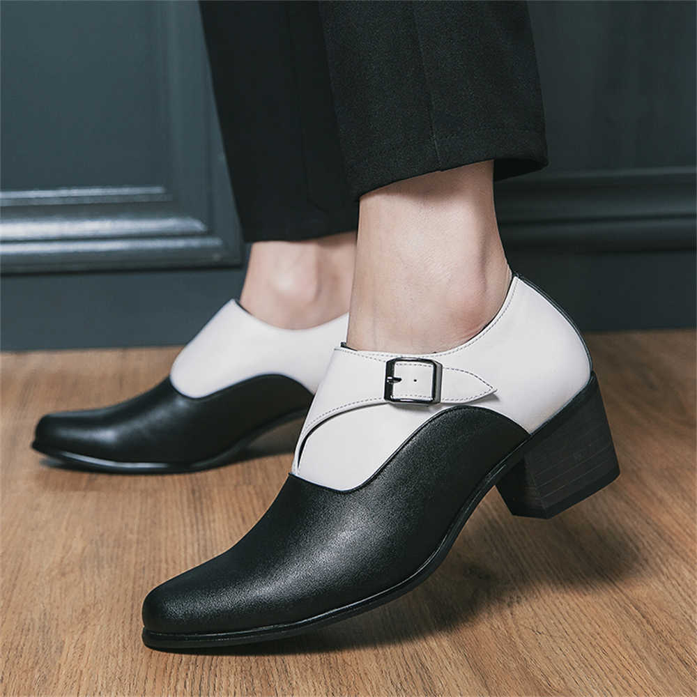 Normal Leather Ballroom Dancin - Men Shoes High recensione e prezzo