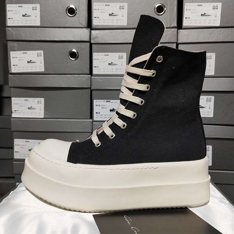 Black Men's and Women's Thick  - Men'S Shoes With Height Increase recensione e prezzo