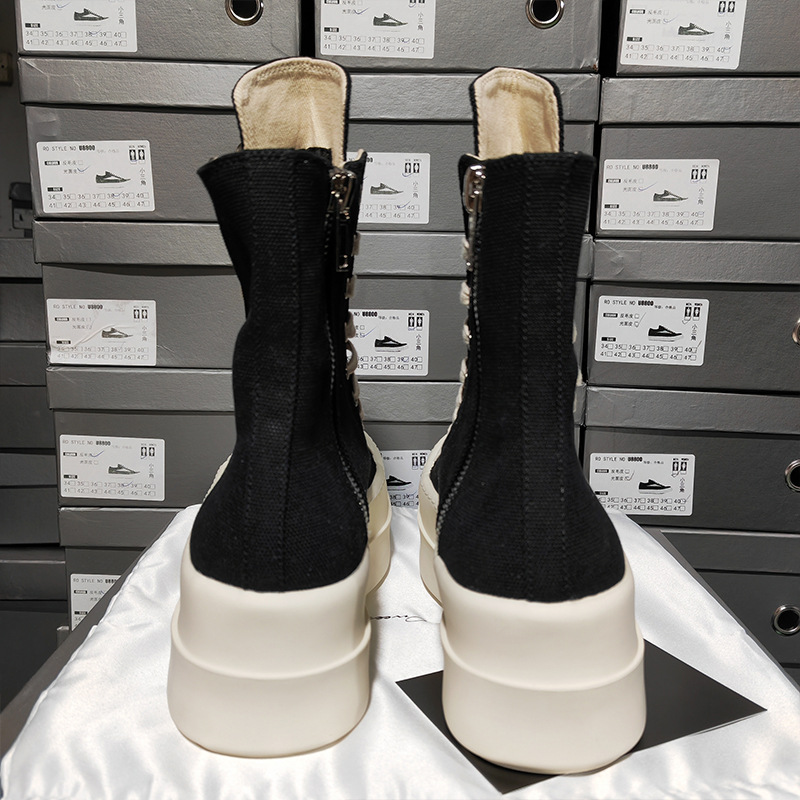Black Men's and Women's Thick  - Men'S Shoes With Height Increase recensione e prezzo