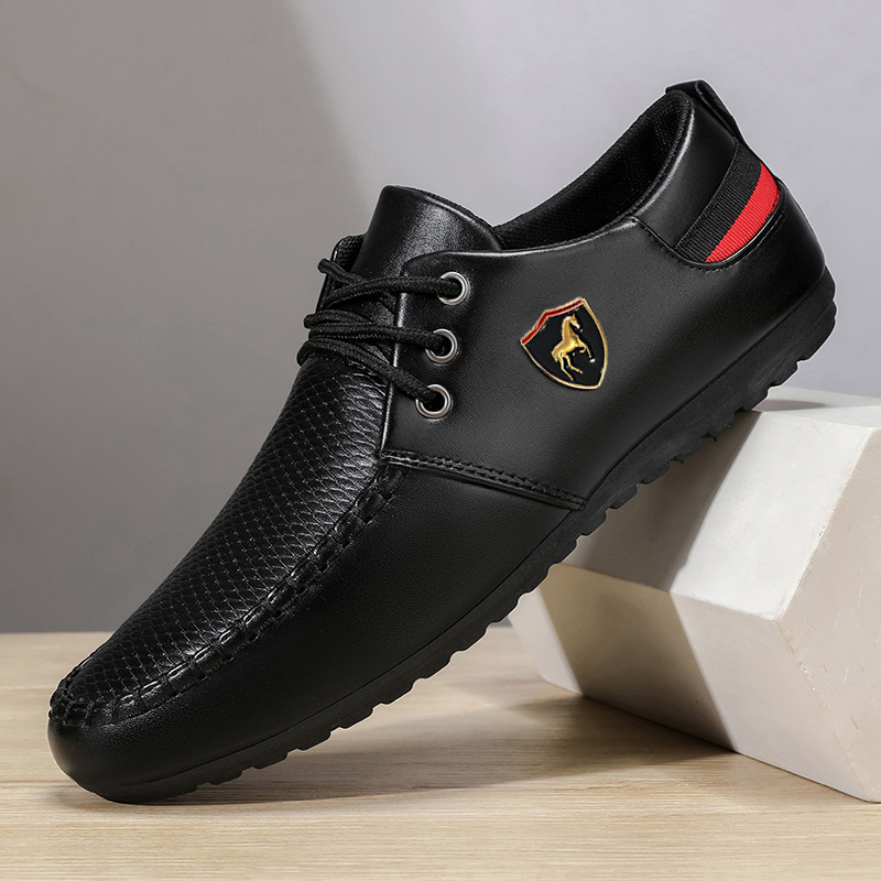 White Faux Leather Loafers Wit - Men Shoes Boss recensione e prezzo
