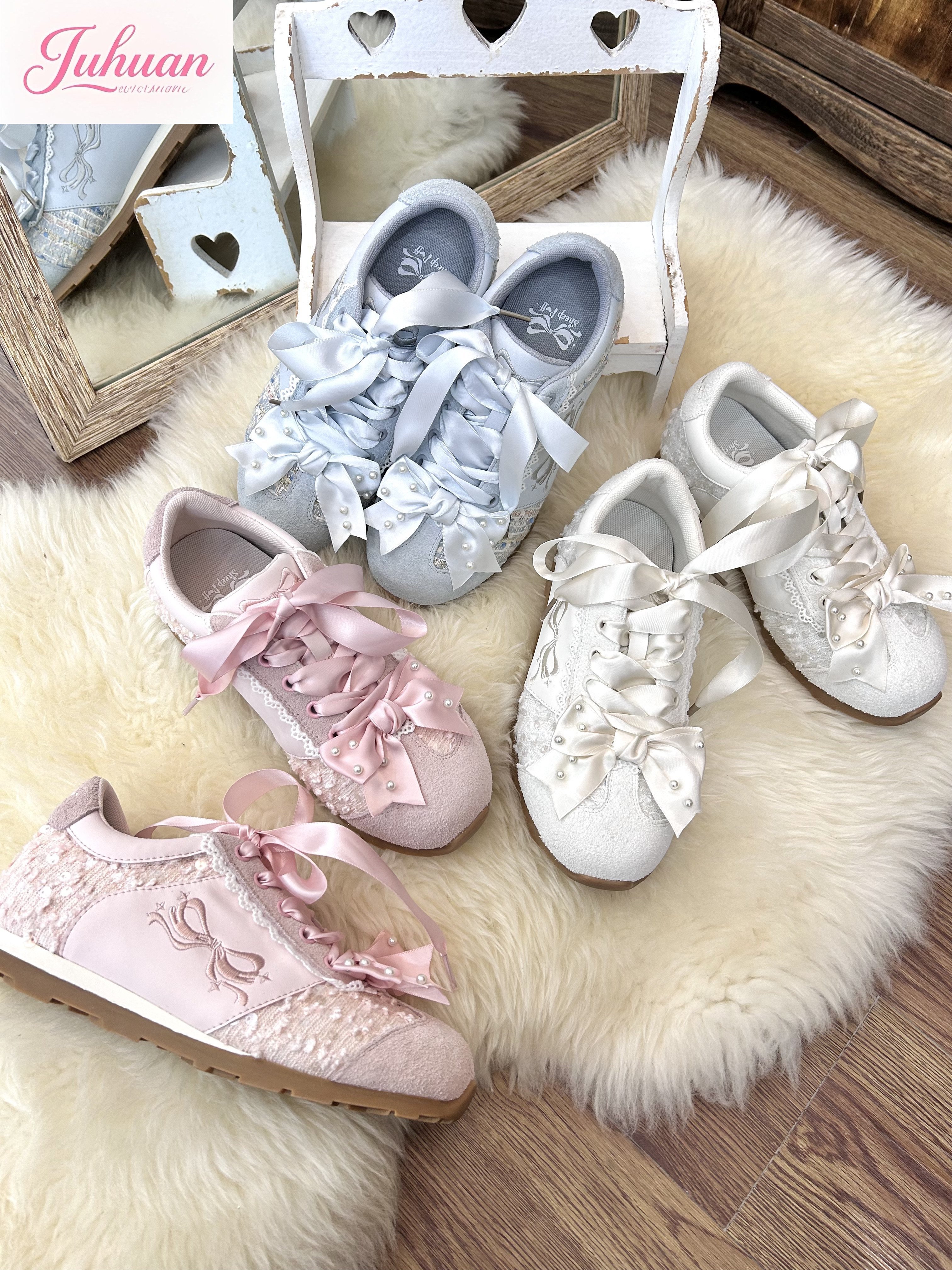 Japanese Silk Ribbon Bow Pearl - Casual Sneaker Low recensione e prezzo