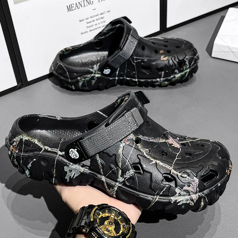 Summer Women's and Men's Clogs - Men'S Shoes With Velcro recensione e prezzo